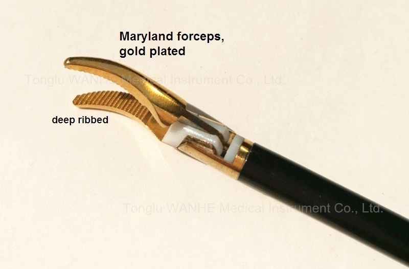 Laparoscopic Instruments Golden Bipolar Coagulating Forceps