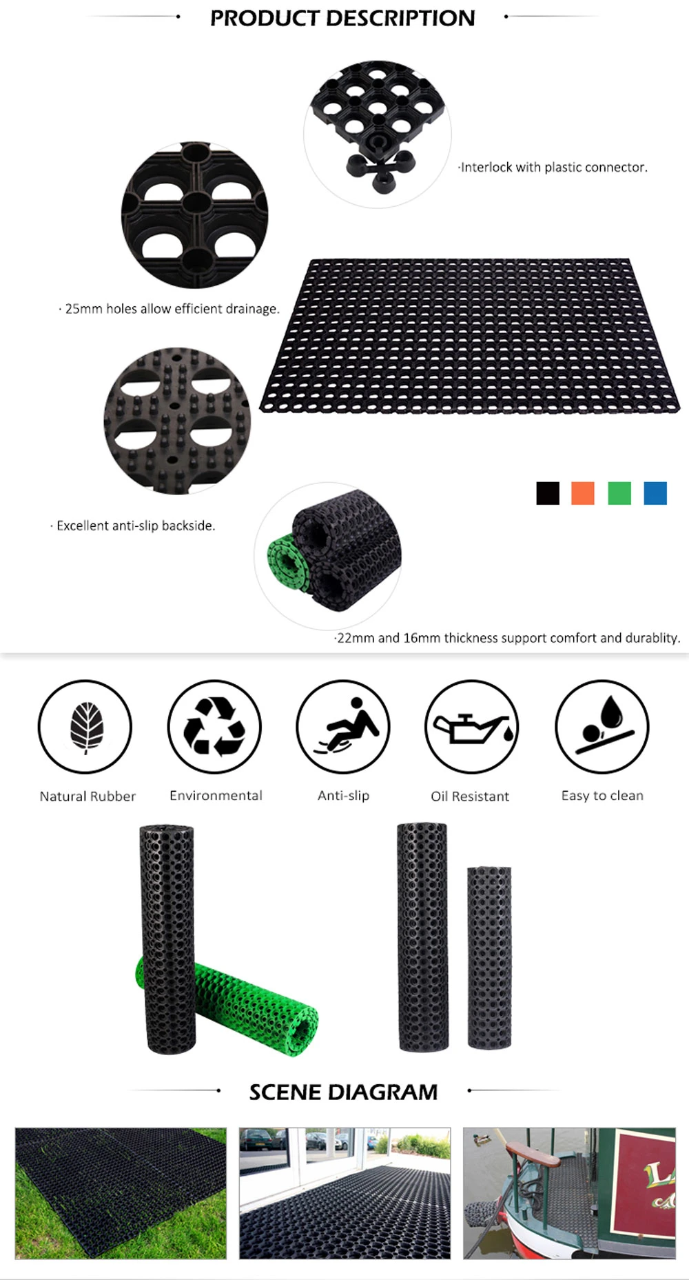 Ground Protection Mats Temporary Construction Site Equipment Lawn Pad